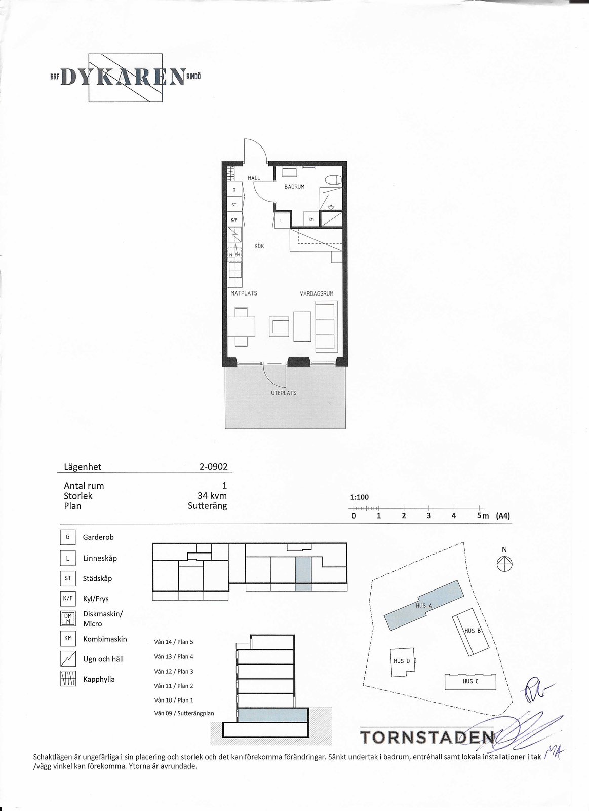 1 rok · 36 m² i Vaxholm – bild 13