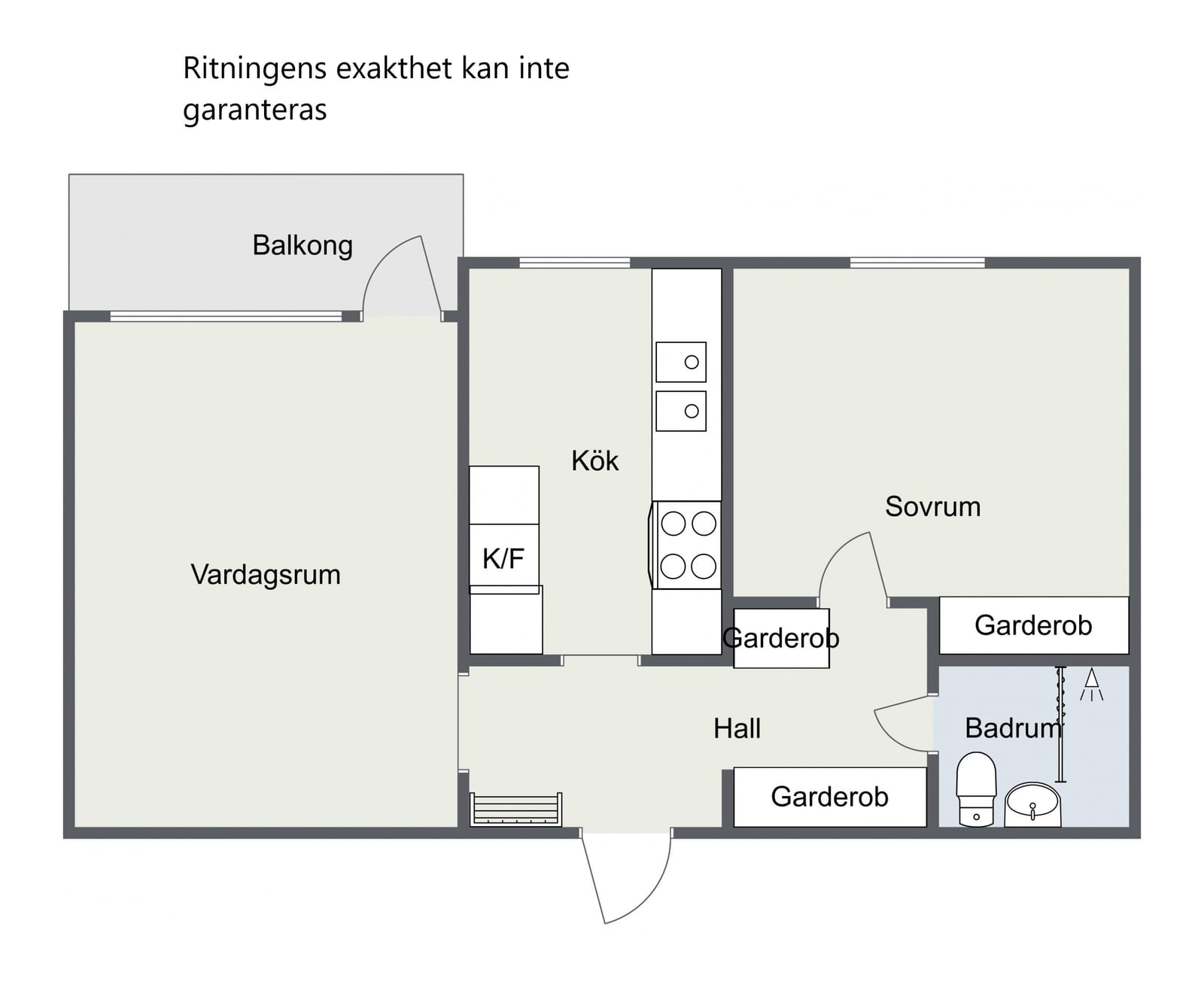 2 rok · 57 m² i Kalmar – bild 6