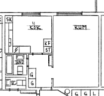 Lägenhet, 1 rooms, 40 sqm, Katrineholm – bild 7
