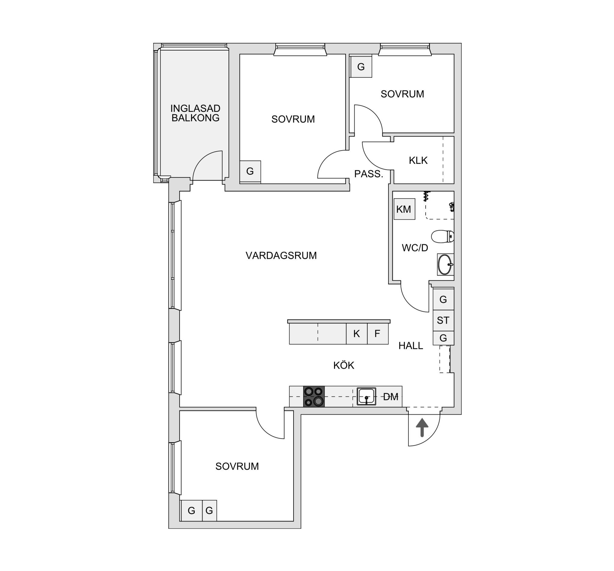 4 rok · 82 m² i Skellefteå – bild 5
