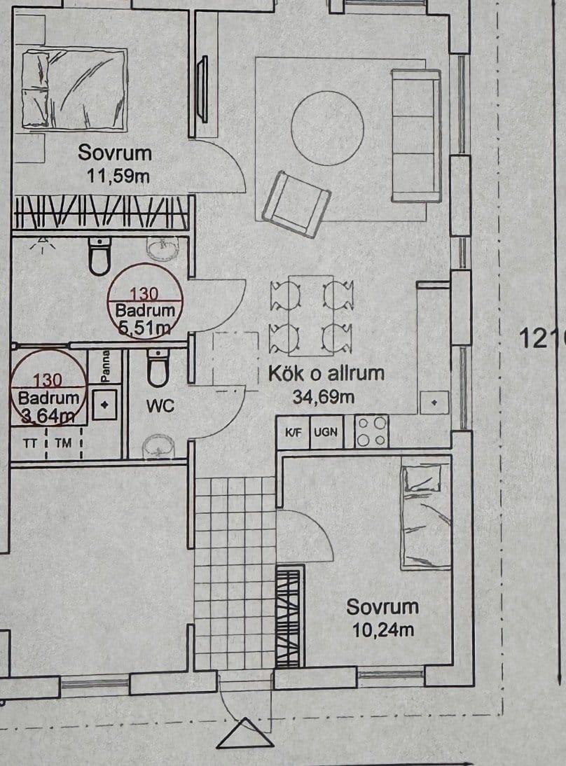 4 rok · 86 m² i Laholm – bild 11