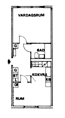 1 rok · 47 m² i Södertälje – bild 4