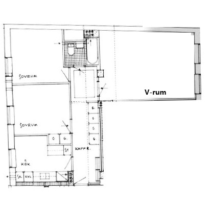 Lägenhet, 3 rooms, 69 sqm, Malmö – bild 3