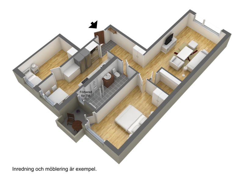 Lägenhet, 3 rooms, 82 sqm, Göteborg – bild 9