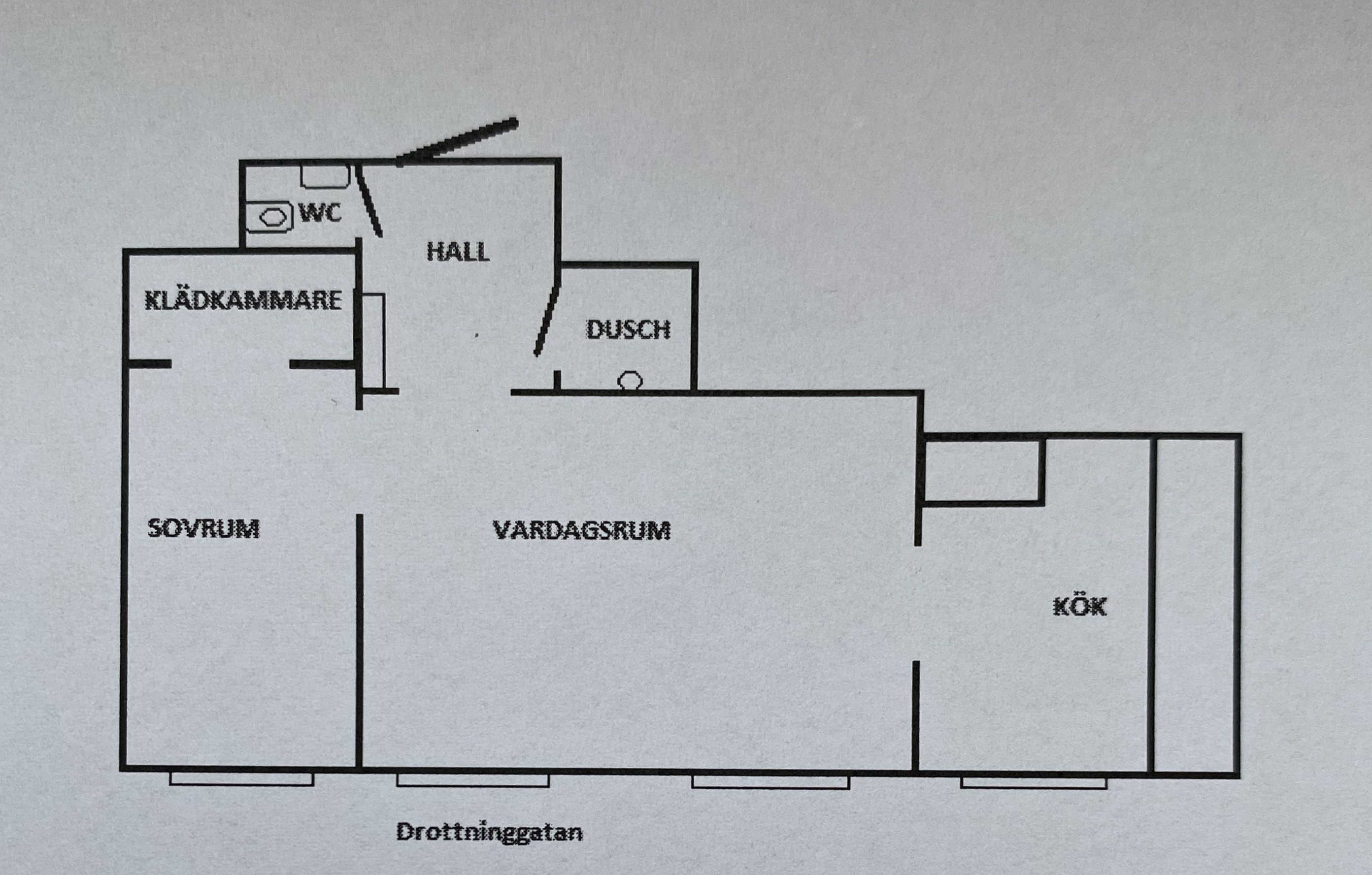 Lägenhet, 2 rooms, 41 sqm, Kungsör – Kungsör