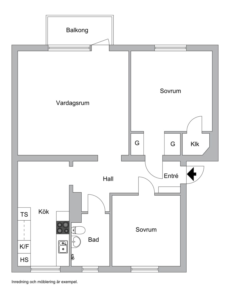 3 rok · 80 m² i Karlstad – bild 2