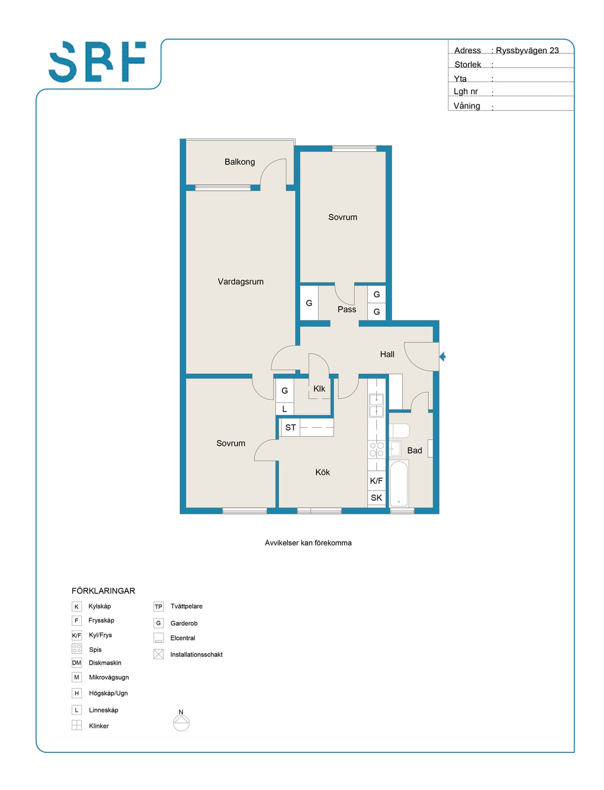 3 rok · 77 m² i Kalmar – bild 2