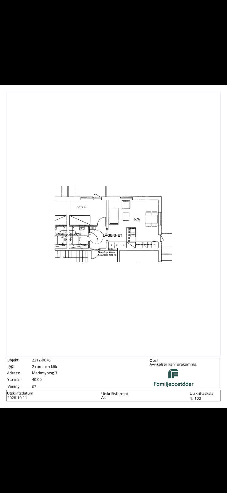 2 rok · 40 m² i Göteborg – bild 14