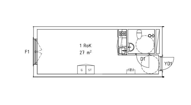 1 rok · 27 m² i Morgongåva – bild 4