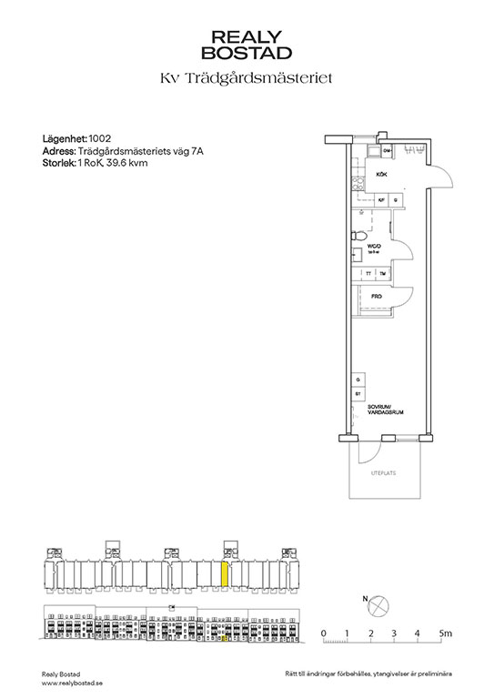 Lägenhet, 1 rooms, 39 sqm, Märsta – bild 5