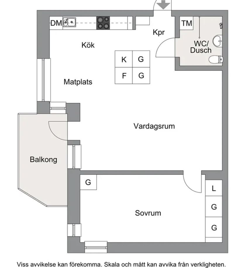 Lägenhet, 2 rooms, 56 sqm, Åkersberga – bild 18