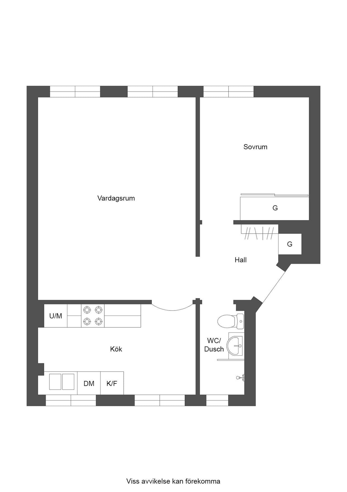 2 rok · 40 m² i Stockholm – bild 8