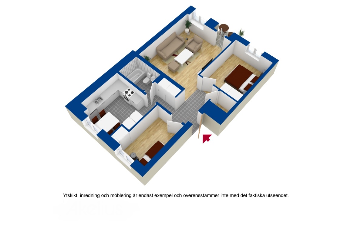 3 rok · 66 m² i Västerås – Västerås