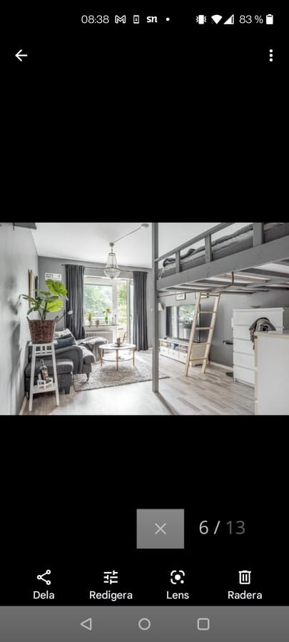 Lägenhet, 1 rooms, 40 sqm, Södertälje