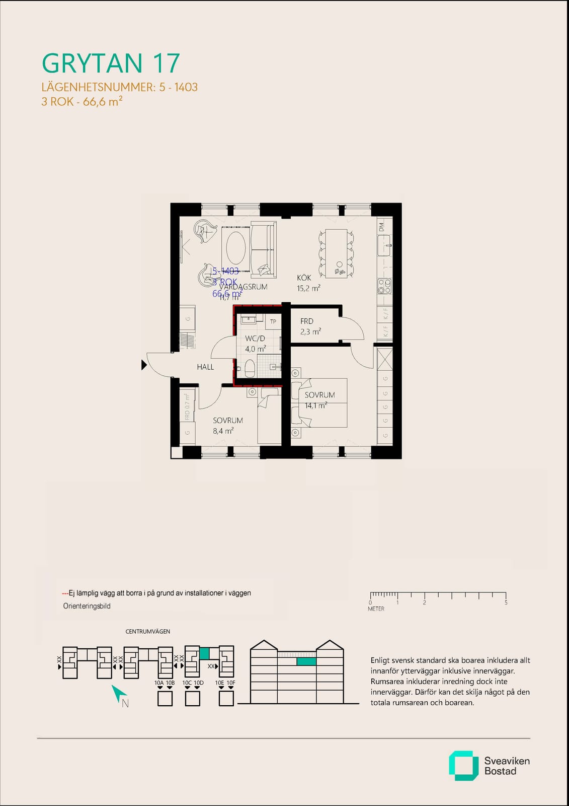 3 rok · 66 m² i Nykvarn – bild 13