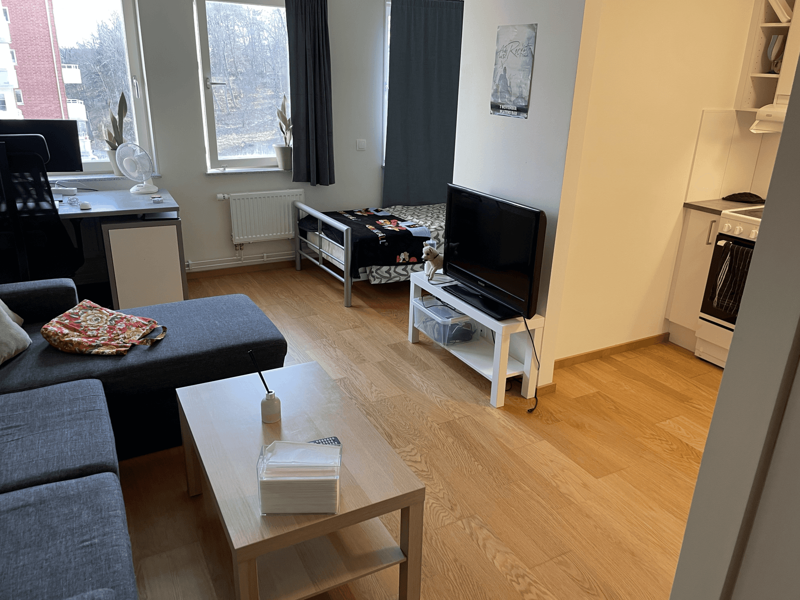 Lägenhet, 1 rooms, 35 sqm, Linköping