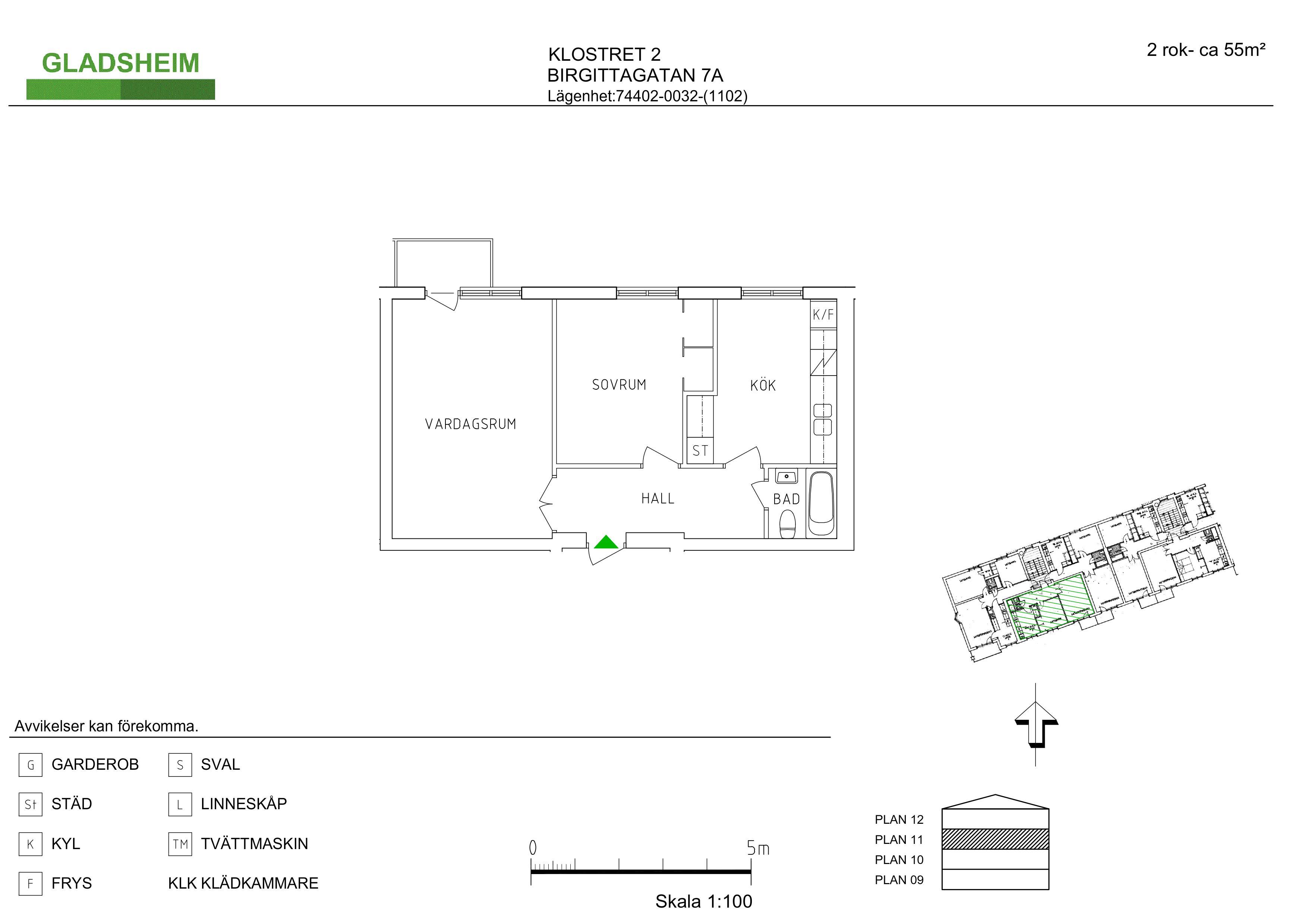 Lägenhet, 2 rooms, 55 sqm, Arboga – bild 7