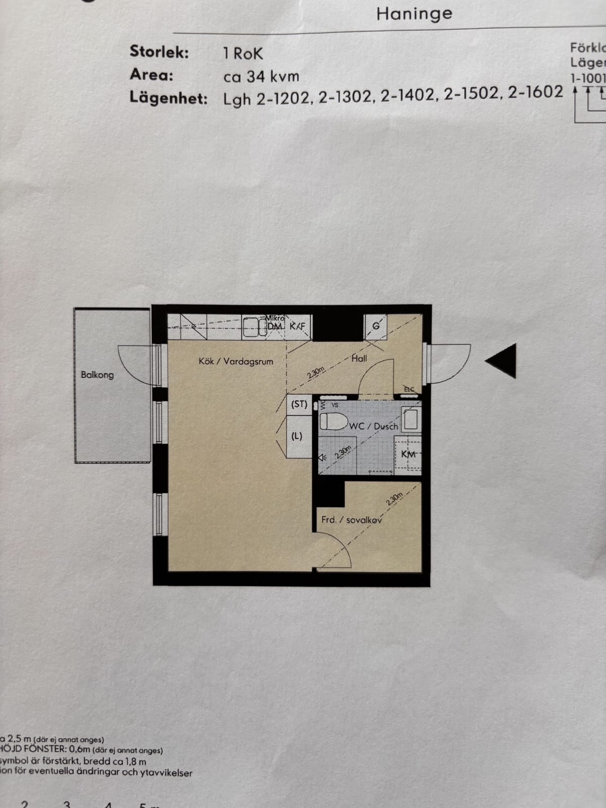 2 rok · 34 m² i Vega – bild 2