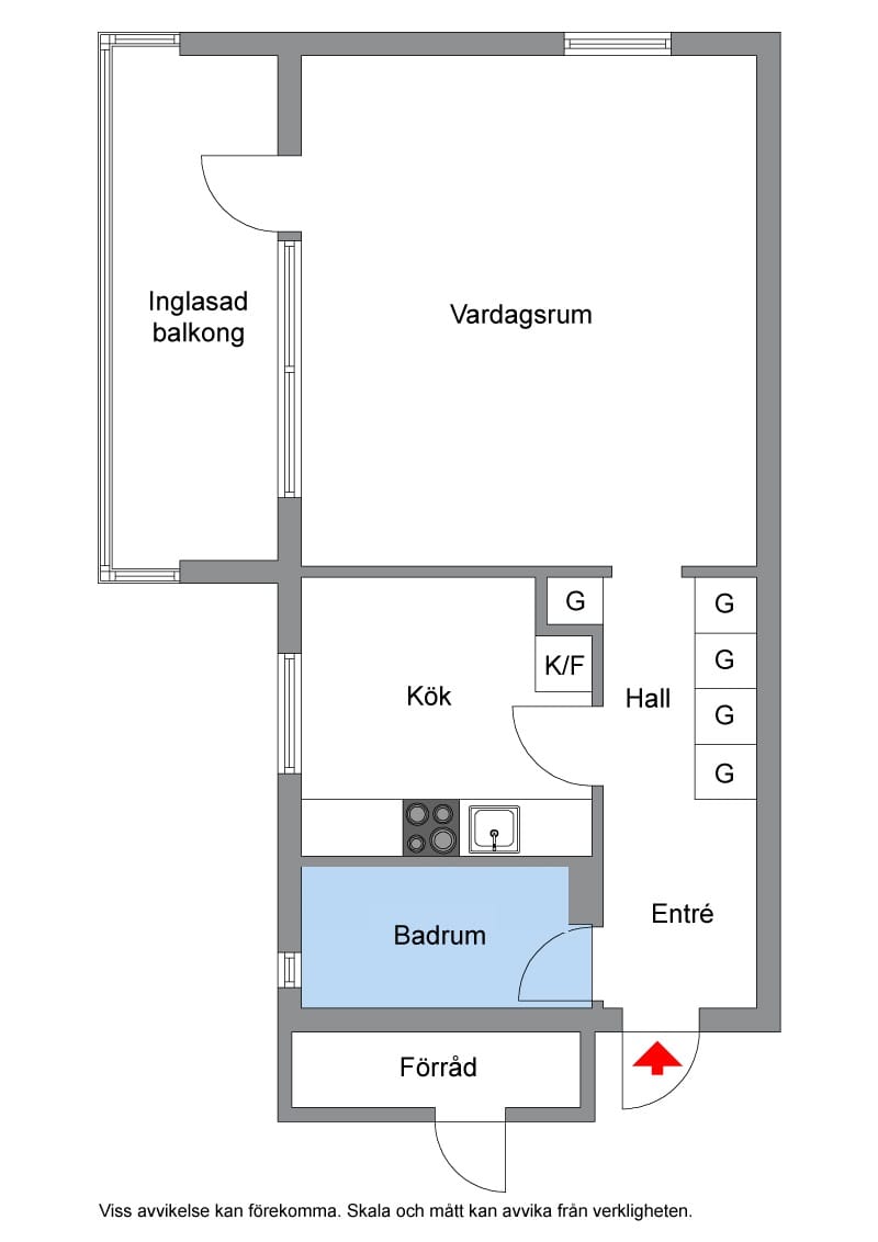 1 rok · 45 m² i Norsborg – bild 9