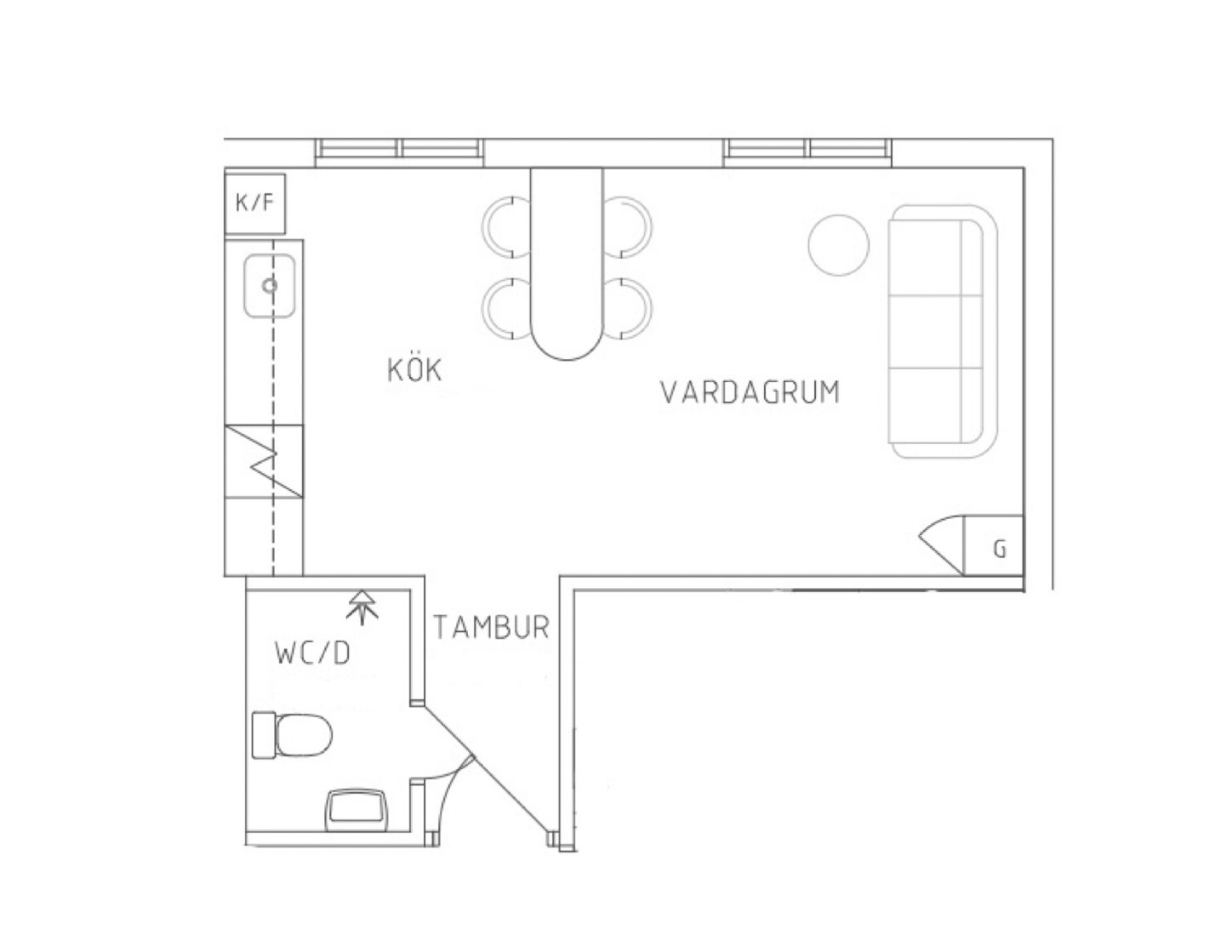 1 rok · 30 m² i Nässjö – bild 2