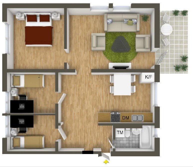 4 rok · 80 m² i Kista – bild 3