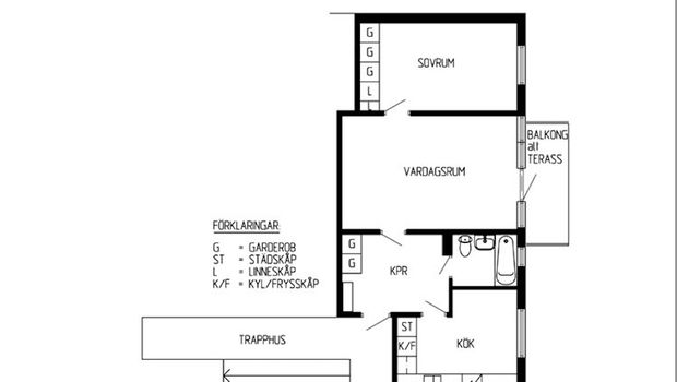 Lägenhet, 2 rooms, 58 sqm, Sveg – bild 5