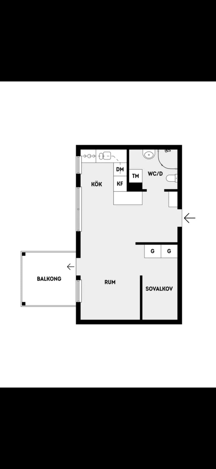 1 rok · 36 m² i Stockholm – bild 5