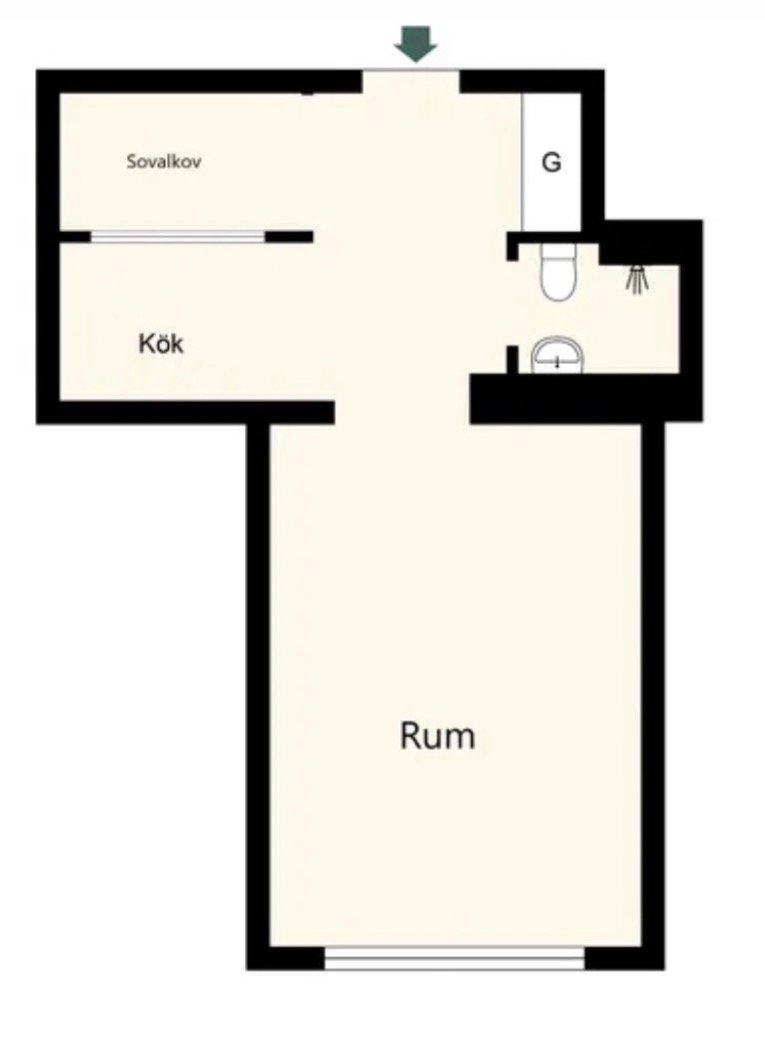 2 rok · 33 m² i Stockholm – bild 7
