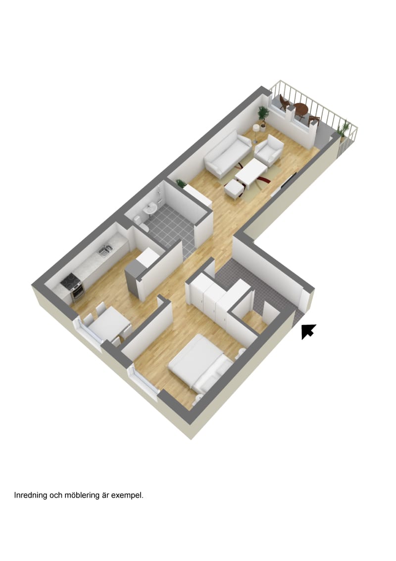 2 rok · 66 m² i Karlstad – bild 5