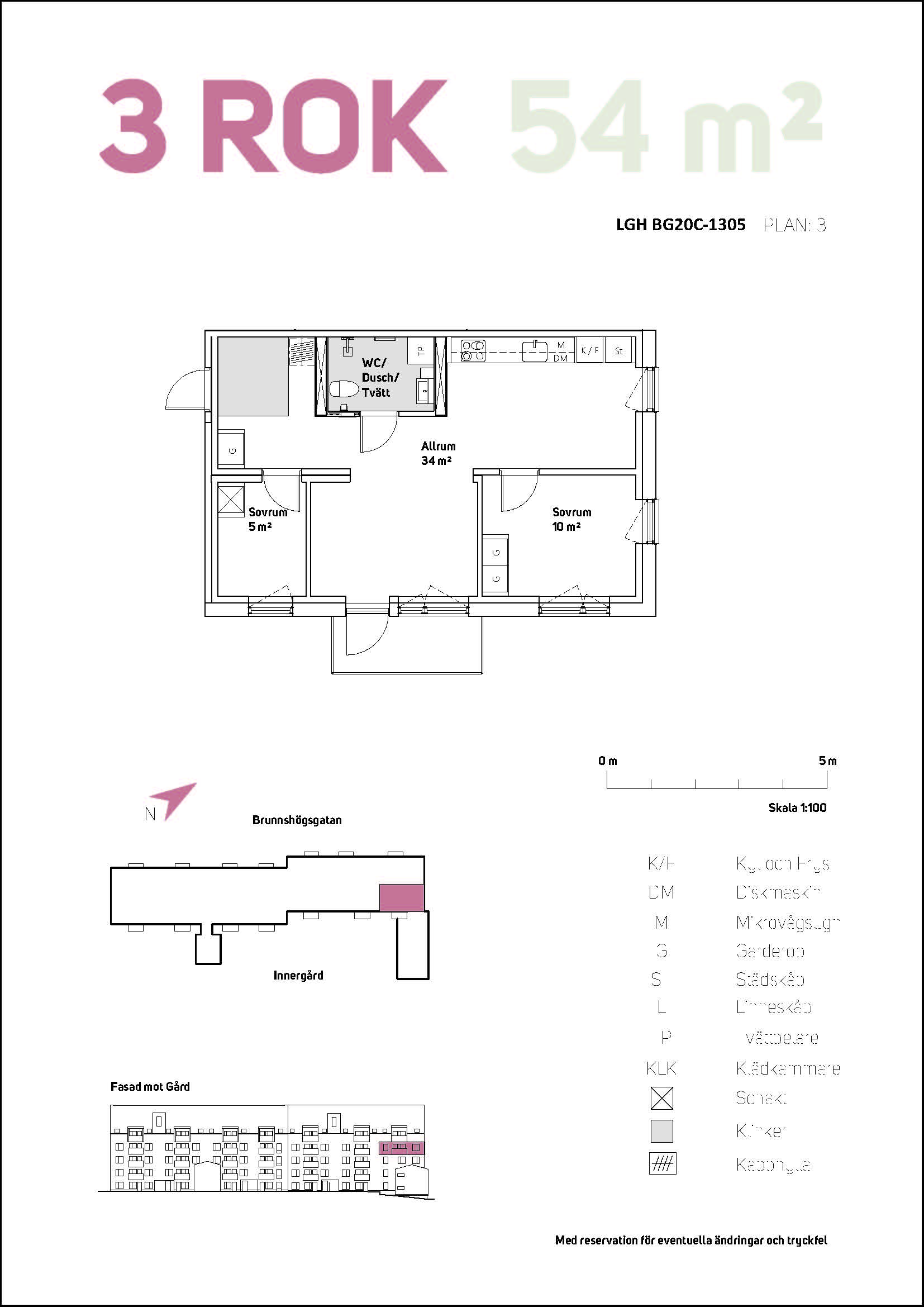 3 rok · 54 m² i Lund – bild 5