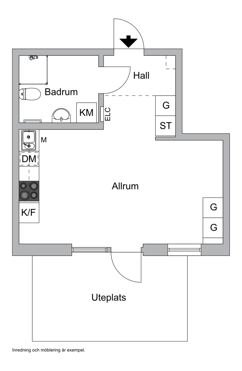 1 rok · 32 m² i Halmstad – bild 6