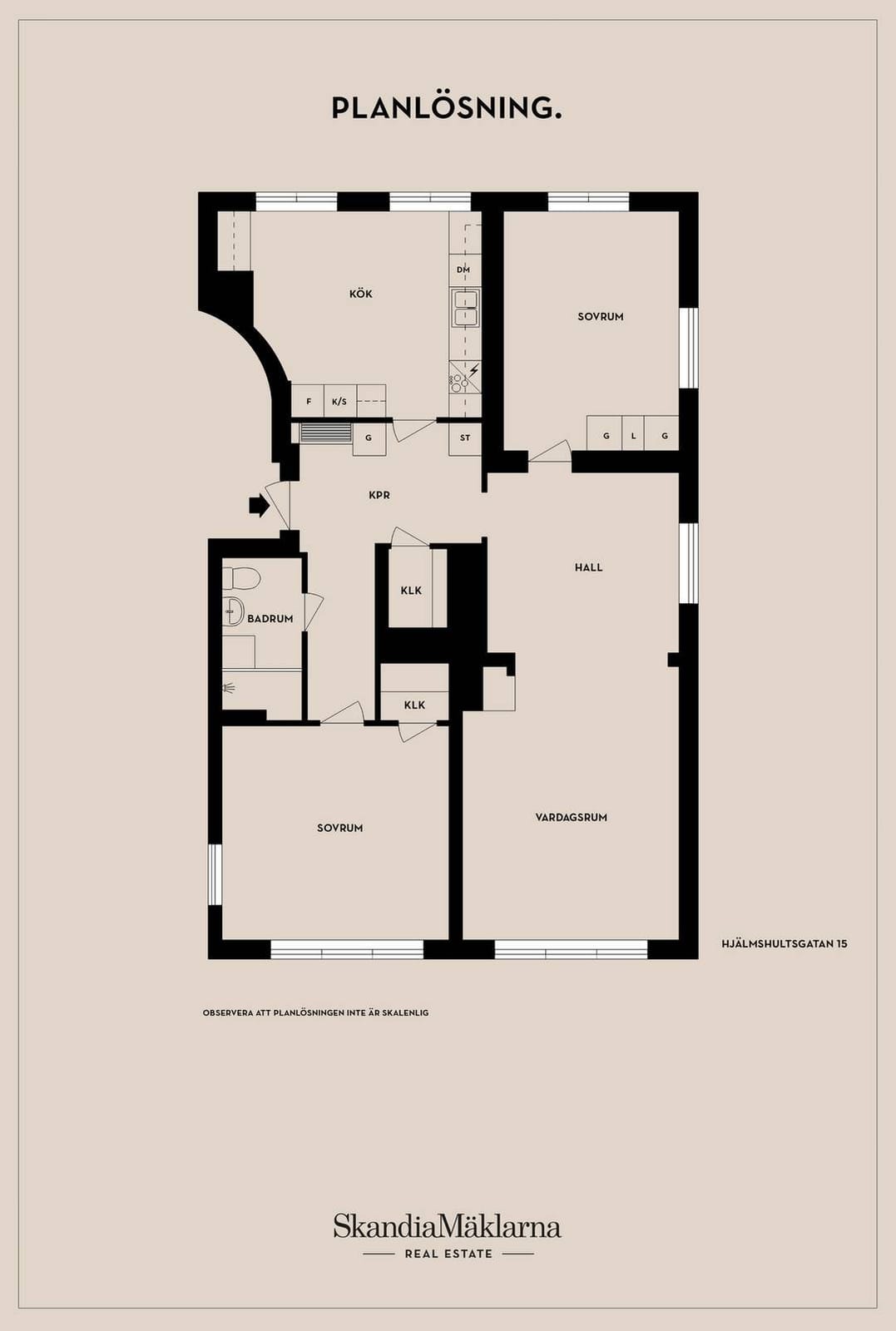 3 rok · 102 m² i Helsingborg – bild 17