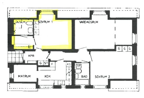 1 rok · 25 m² i Uppsala – bild 2