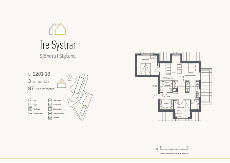 3 rok · 87 m² i Sigtuna – bild 10