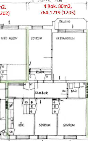 4 rok · 80 m² i KUNGSBACKA – bild 3