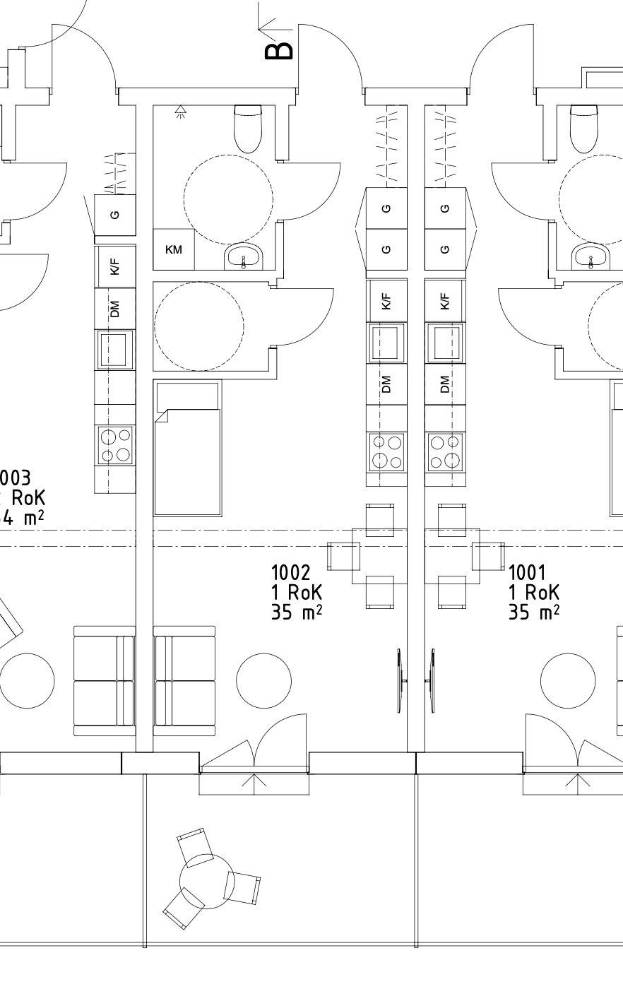 Lägenhet, 1 rooms, 35 sqm, Örbyhus – bild 4