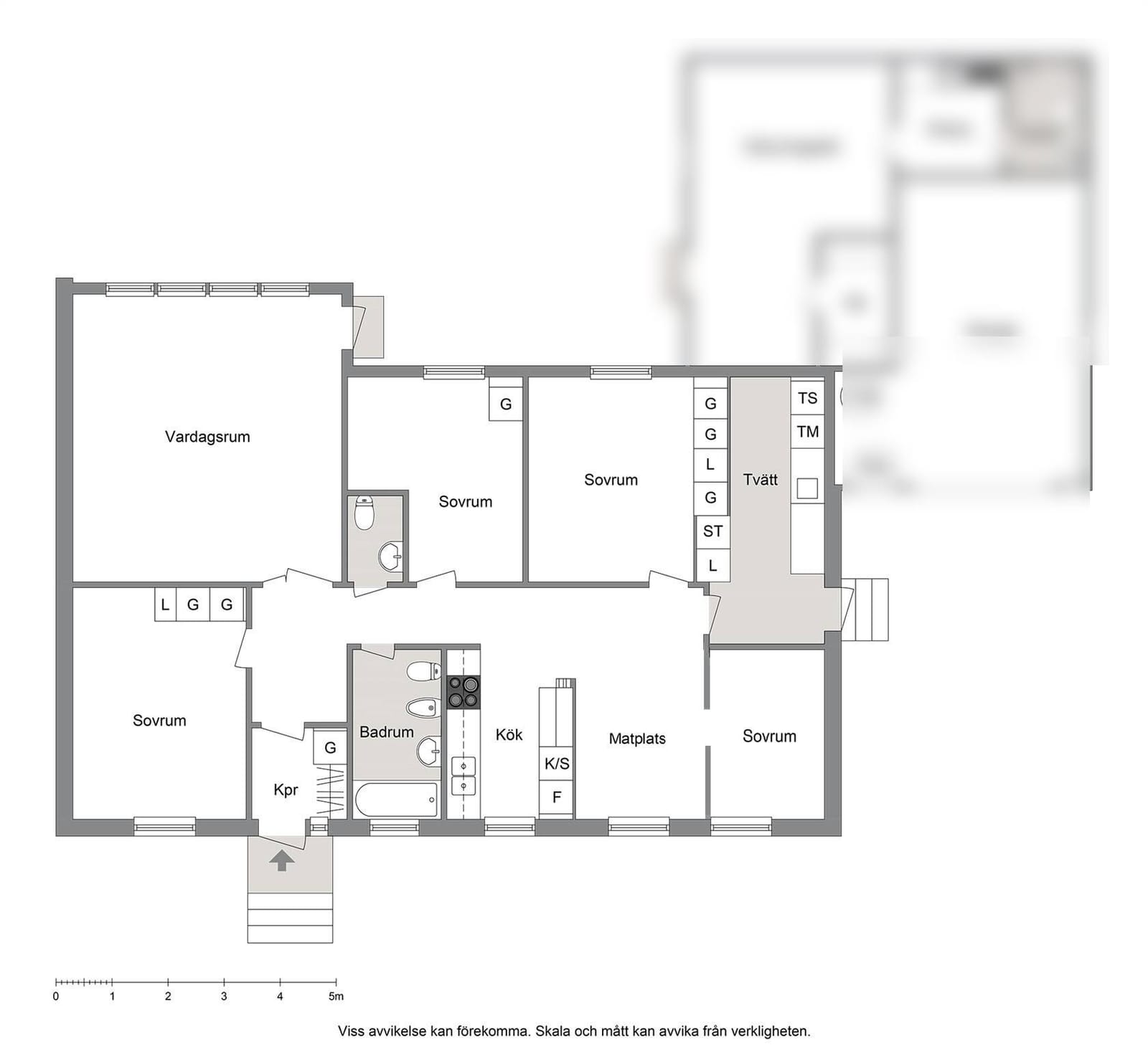 6 rok · 120 m² i Bro – bild 3
