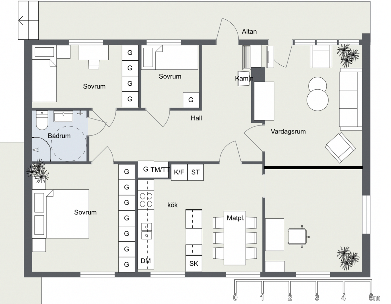 Lägenhet, 5 rooms, 97 sqm, Örnsköldsvik – Örnsköldsvik