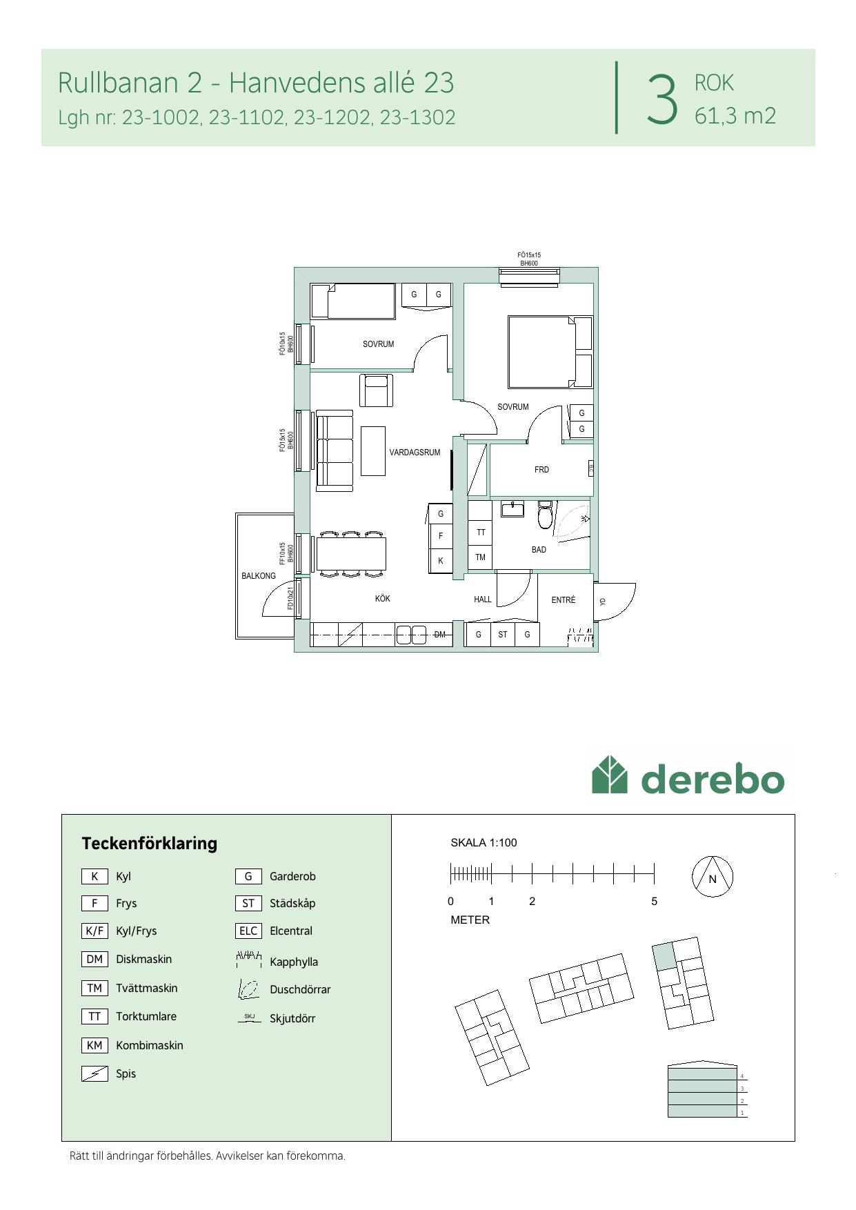 3 rok · 61 m² i Tullinge – bild 15