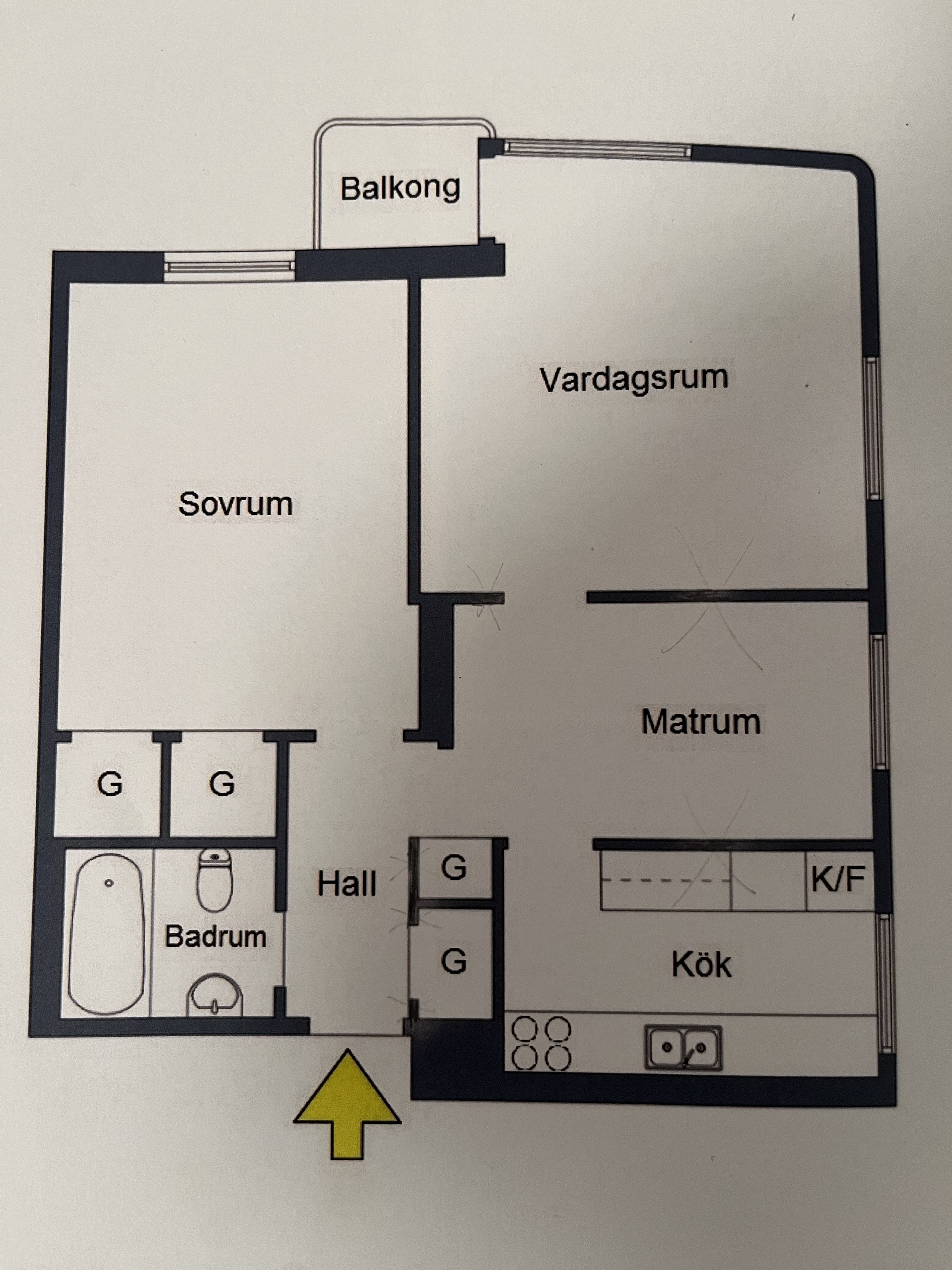 Lägenhet, 3 rooms, 50 sqm, Stockholm – bild 22