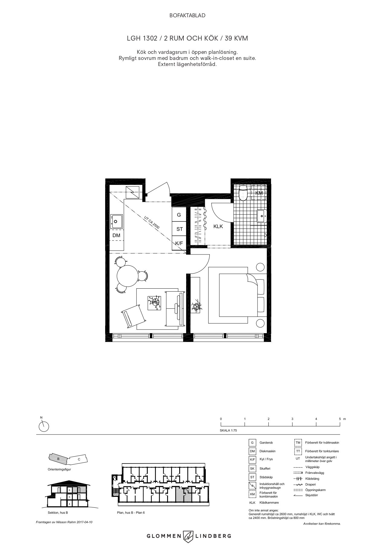 Lägenhet, 2 rooms, 39 sqm, Nynäshamn – bild 8