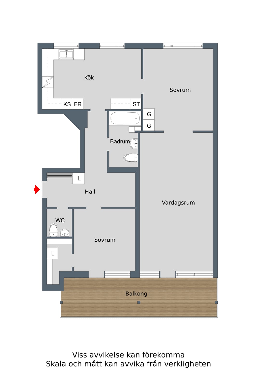 3 rok · 98 m² i Finspång – bild 3