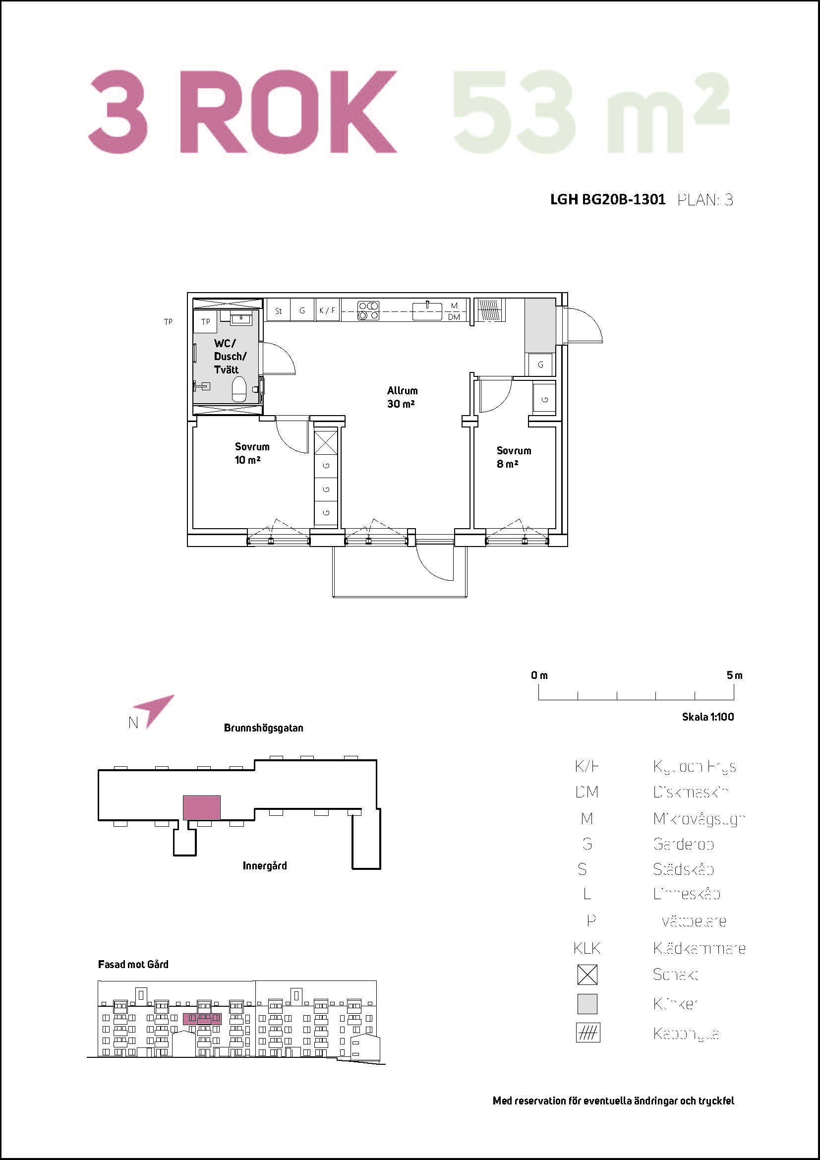 3 rok · 53 m² i Lund – bild 5