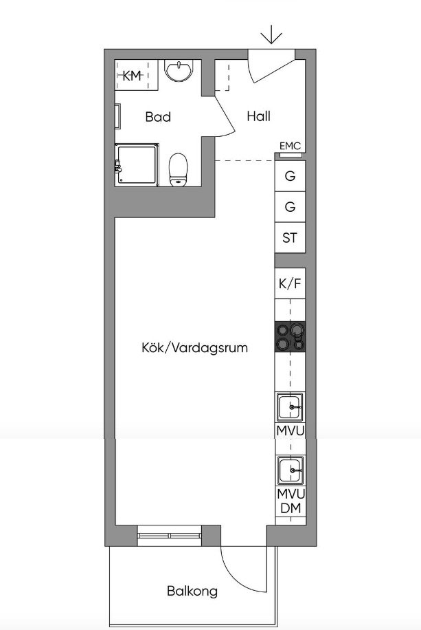 1 rok · 29 m² i Göteborg – bild 9