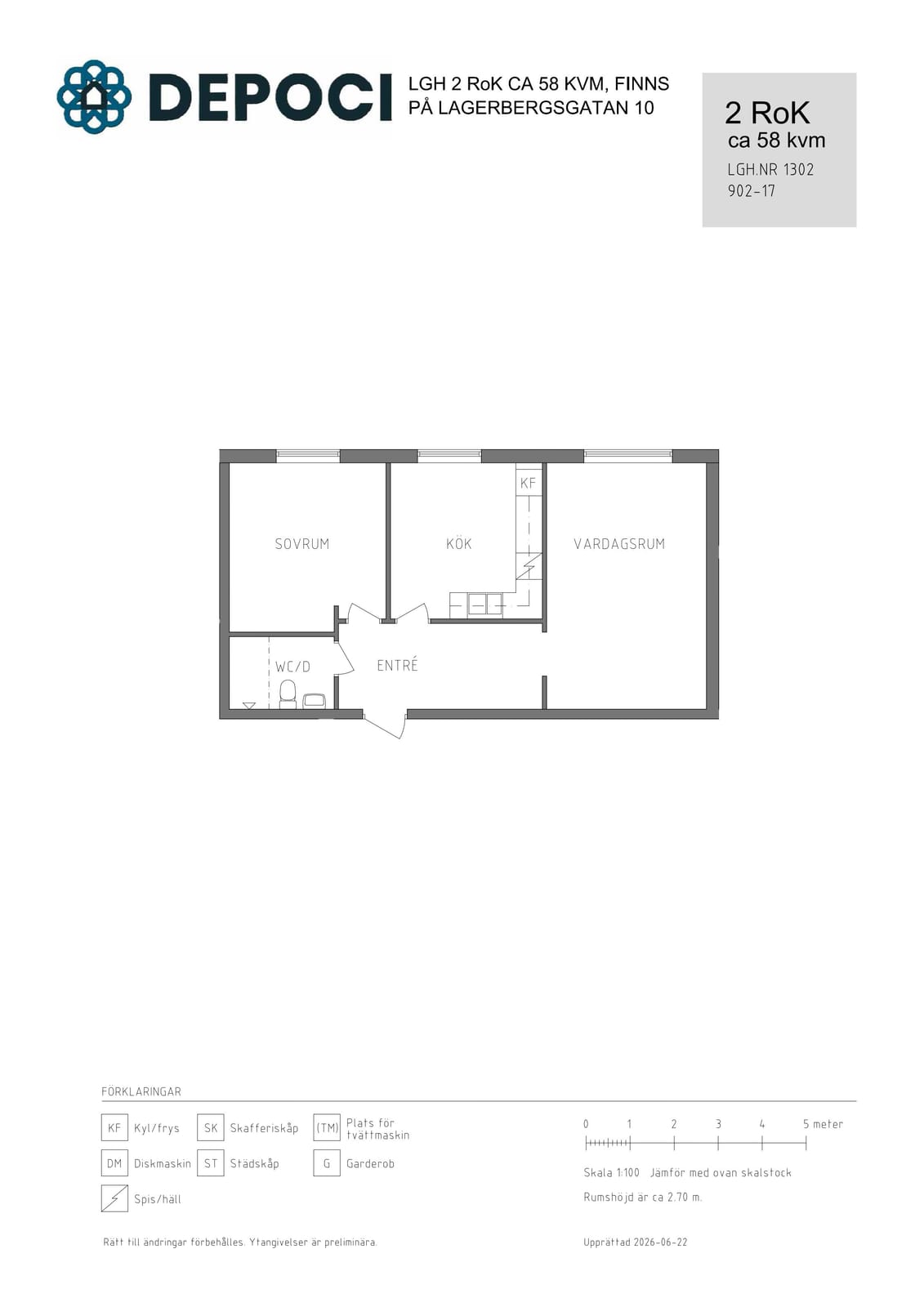 2 rok · 58 m² i UDDEVALLA – bild 7