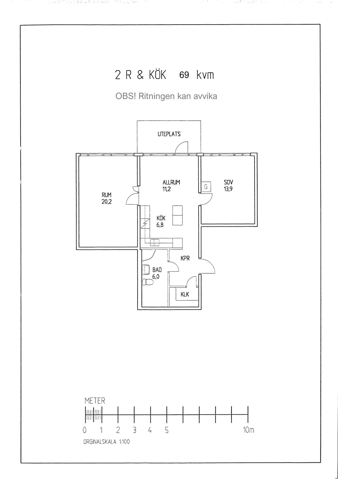 2 rok · 69 m² i Borås – bild 5