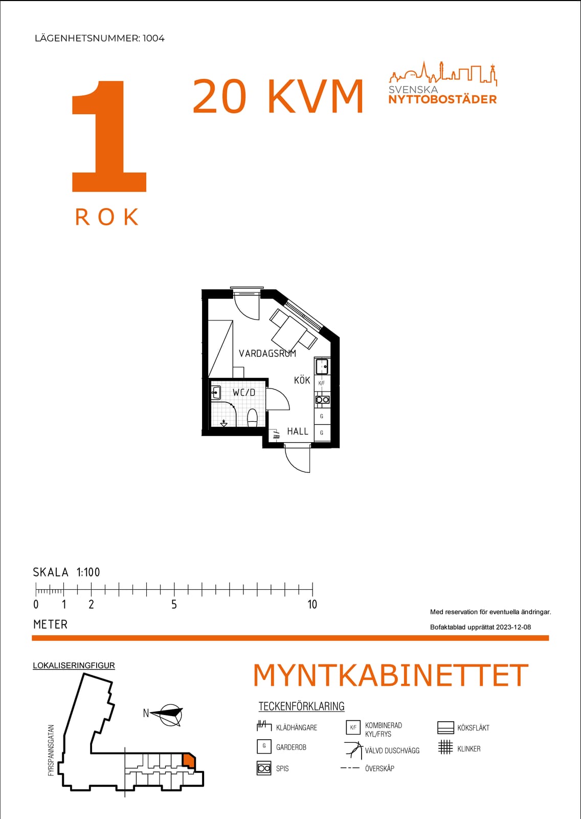 1 rok · 20 m² i Hässelby – bild 5