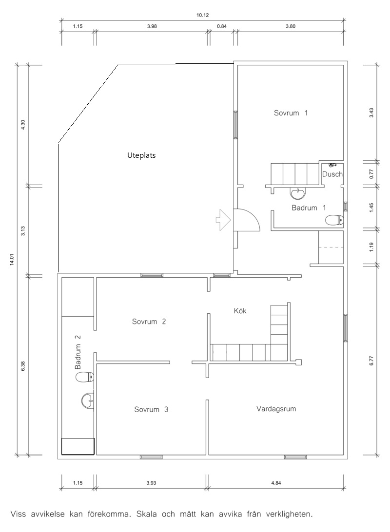 3 rok · 95 m² i Markaryd – Markaryd