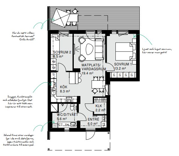 Lägenhet, 3 rooms, 67 sqm, Örebro – bild 20