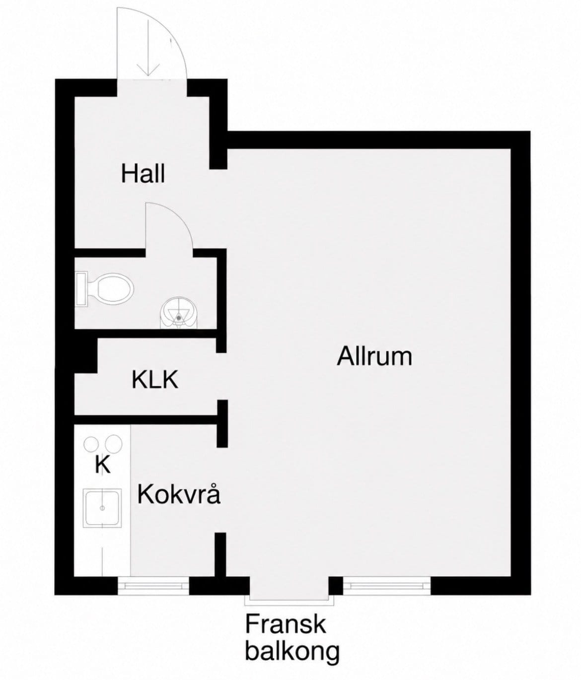 1 rok · 24 m² i Upplands Väsby – bild 3